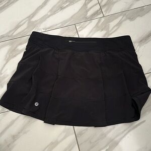 Lulu Lemon Black Skirt